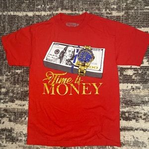 Million Dolla Motive red Tee